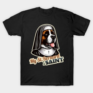 Saint Bernard Nun T-Shirt